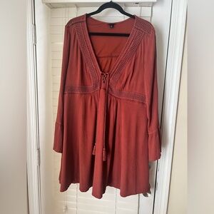 Torrid open arm dress